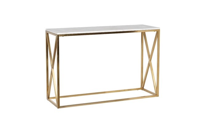 Консоль Bianco Namibia иск.мрам/мат.зол120*40*78 (TT-00002134) Консоль Bianco Namibia иск.мрам/мат.зол120*40*78 (TT-00002134)