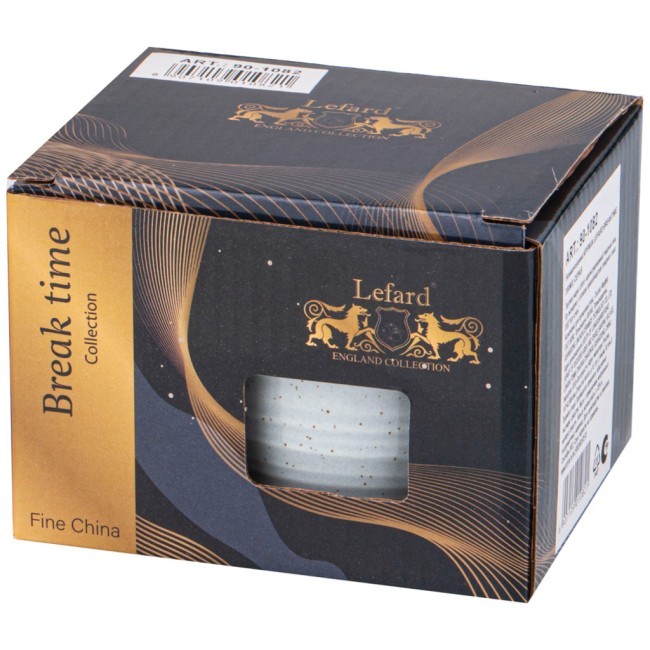 Кружка lefard breaktime 300мл, серая Lefard (90-1082) Кружка lefard breaktime 300мл, серая Lefard (90-1082)