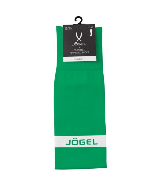 Гетры футбольные JOGEL CAMP ADVANCED SOCKS, зеленый/белый (2077003)