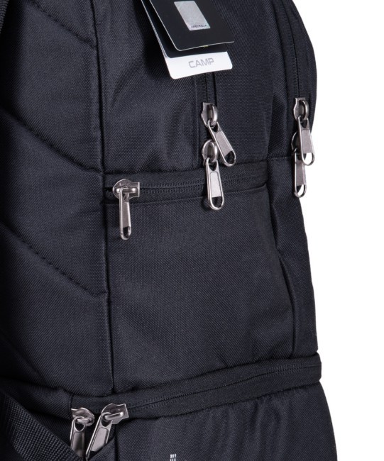 Рюкзак JÖGEL CAMP Double Bottom с двойным дном, черный (1218593)