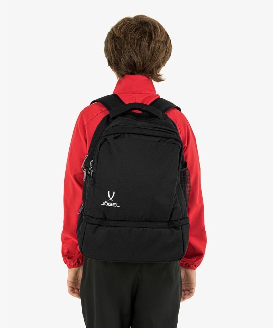 Рюкзак JÖGEL CAMP Double Bottom с двойным дном, черный (1218593)