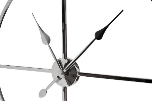 Часы настенные цвет хром d76см (TT-00003788)