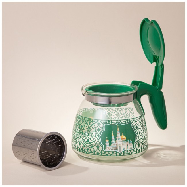 Заварочный чайник agness с фильтром "сура"  900 мл. Agness (885-116)