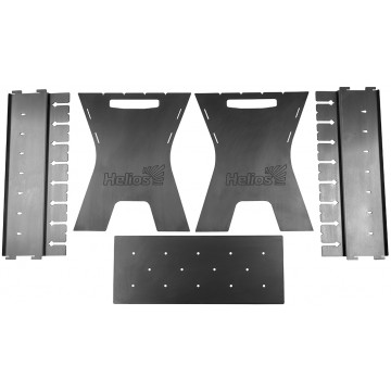 Мангал сборный Helios Жарыч 1,5мм, 490х330х400мм, сумка T-MC-01S (88513) Мангал сборный Helios Жарыч 1,5мм, 490х330х400мм, сумка T-MC-01S (88513)