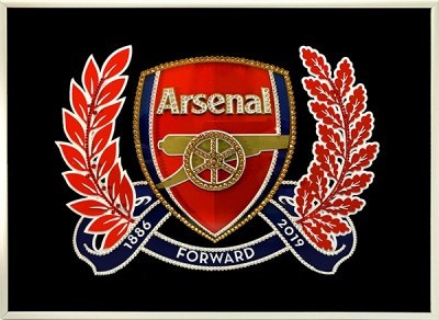 Картина Логотип Арсенал с кристаллами Swarovski (2290)