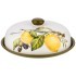 Блюдо для блинов agness "лемон три" 23*10 см Agness (358-1599)