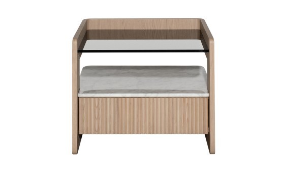 Тумбочка с ящиком светлая 56*48*48см (TT-00015650)