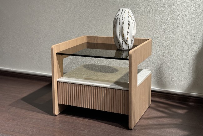 Тумбочка с ящиком светлая 56*48*48см (TT-00015650) Тумбочка с ящиком светлая 56*48*48см (TT-00015650)