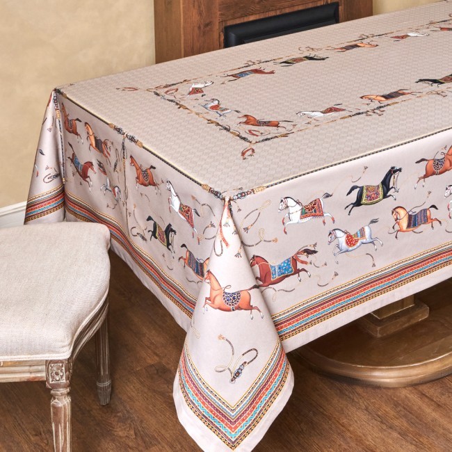 Скатерть "passage" 140х300см ,капучино,100% хлопок с пропиткой,твил Lefard (850-760-22) Скатерть "passage" 140х300см ,капучино,100% хлопок с пропиткой,твил Lefard (850-760-22)