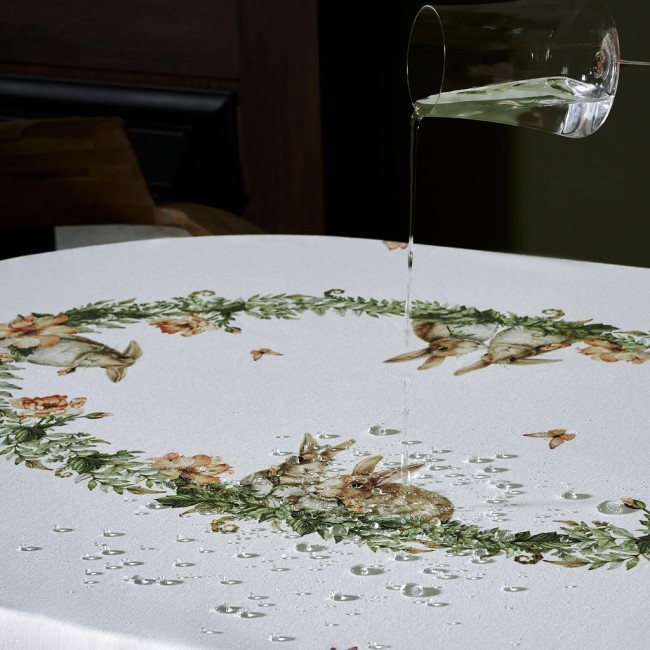 Скатерть овальная "sense", 140х180см, 100% хлопок,твил c пропиткой Lefard (850-753-4)