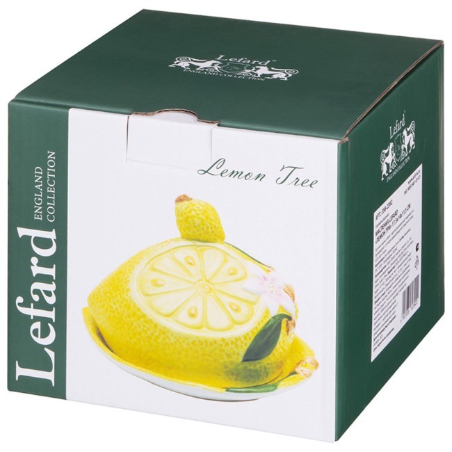 Масленка lefard "лемон три" 17,5*14*11,5 см Lefard (358-2392)