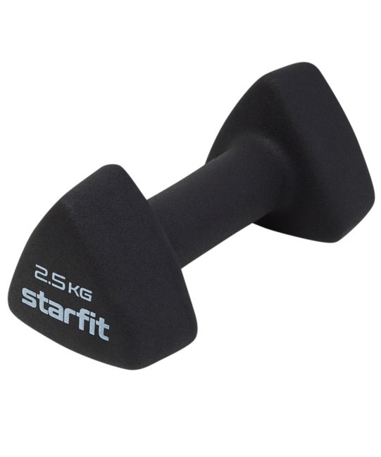 Гантель неопреновая STARFIT DB-205 2,5 кг, черный (1740211) Гантель неопреновая STARFIT DB-205 2,5 кг, черный (1740211)