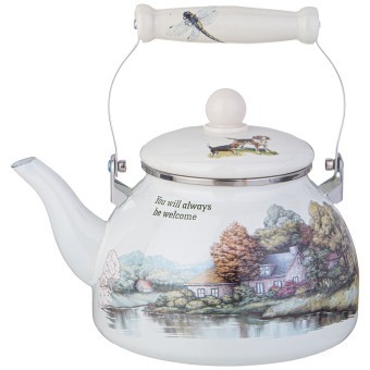 Чайник agness эмалированный серия "family house", 2,6 л Agness (943-063)