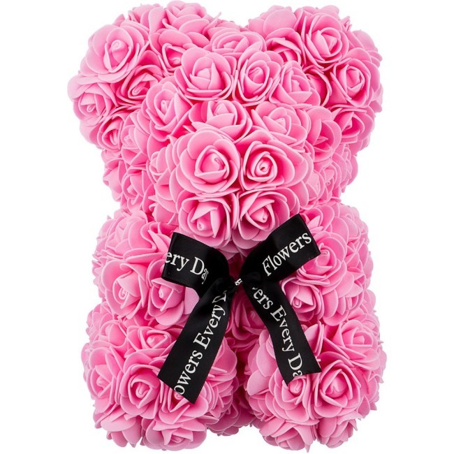 Декоративное изделие"медвежонок из роз" 25 см Huajing Plastic (192-500)