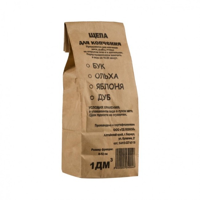 Щепа для копчения Helios Ольха 1л (75147)