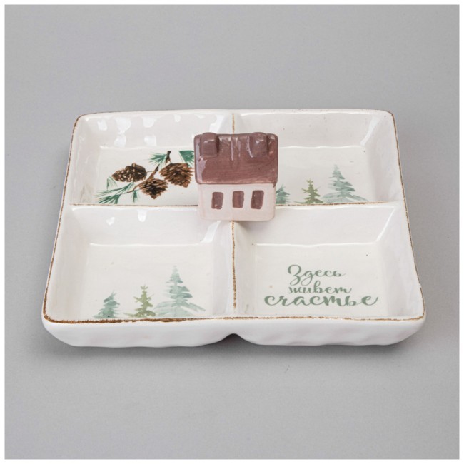 Менажница 4 секции коллекция "chalet" 19,5*19,5*8,5 см Lefard (230-500) Менажница 4 секции коллекция "chalet" 19,5*19,5*8,5 см Lefard (230-500)