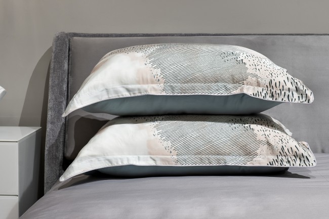 Комплект наволочек Нувола принт тенсель бирюзовый 50*70 (2шт) (TT-00011356) Комплект наволочек Нувола принт тенсель бирюзовый 50*70 (2шт) (TT-00011356)