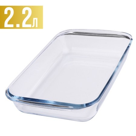 Жаровня стекло в коробке 2,2л 34х20,5х5см LR (31045) Жаровня стекло в коробке 2,2л 34х20,5х5см LR (31045)