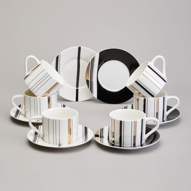 Чайный набор lefard "top style" на 6 пер. 12 пр. 250 мл Lefard (165-610)