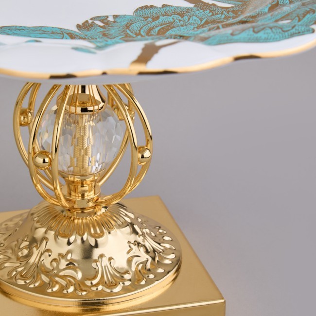 Фруктовница на ножке 31*31*19 см Lefard (46-1386) Фруктовница на ножке 31*31*19 см Lefard (46-1386)