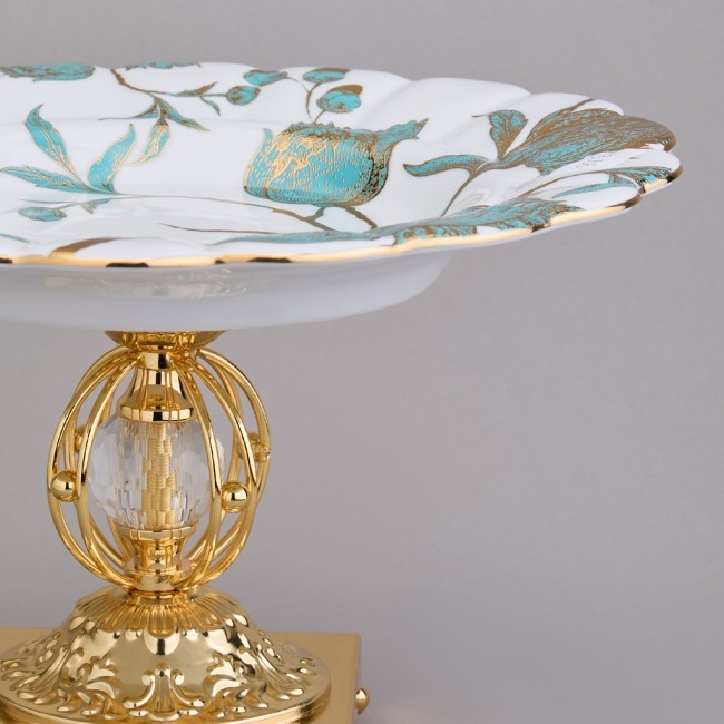 Фруктовница на ножке 31*31*19 см Lefard (46-1386) Фруктовница на ножке 31*31*19 см Lefard (46-1386)