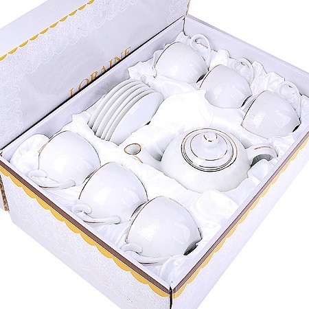 Чайный сервиз 13пр (220мл+1л чайник) LR (26420) Чайный сервиз 13пр (220мл+1л чайник) LR (26420)