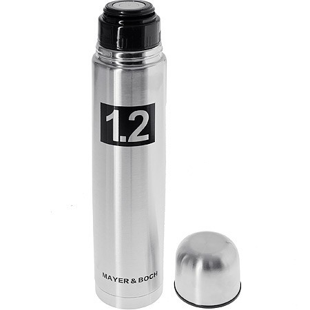 Термос 1,2л нерж/сталь чехол-сумка Mayer&Boch (27614)