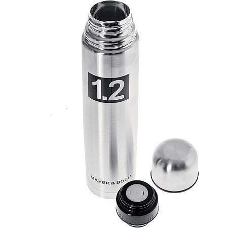 Термос 1,2л нерж/сталь чехол-сумка Mayer&Boch (27614)