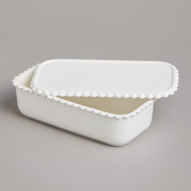 Паштетница lefard "pearl" с крышкой прямоуг. 18,5*9,5*5,5 см 400 мл Lefard (761-180)