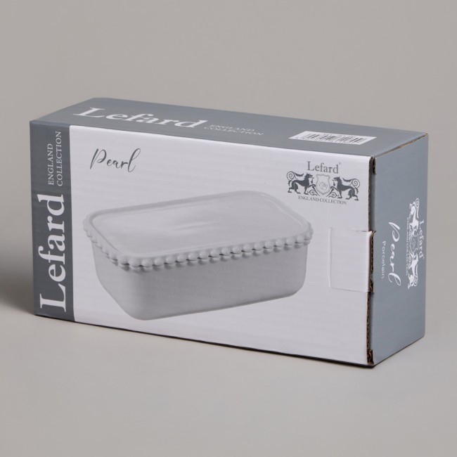 Паштетница lefard "pearl" с крышкой прямоуг. 18,5*9,5*5,5 см 400 мл Lefard (761-180)