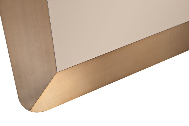 Зеркало рама нерж.сталь/мат.бронза 210*68*7,5см (TT-00015447)