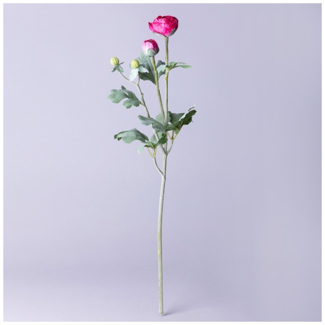 Цветок искусственный "ранункулюс" высота=55см. Lefard (287-516)