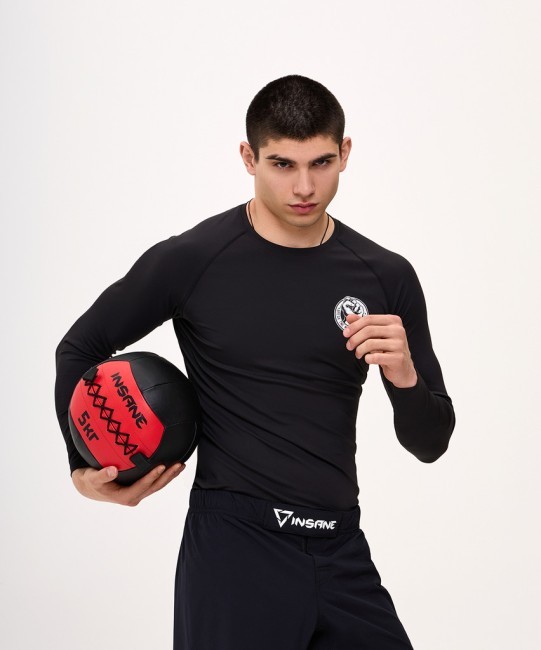 Медбол INSANE IN24-WB100, 5 кг, красный (2111037) Медбол INSANE IN24-WB100, 5 кг, красный (2111037)