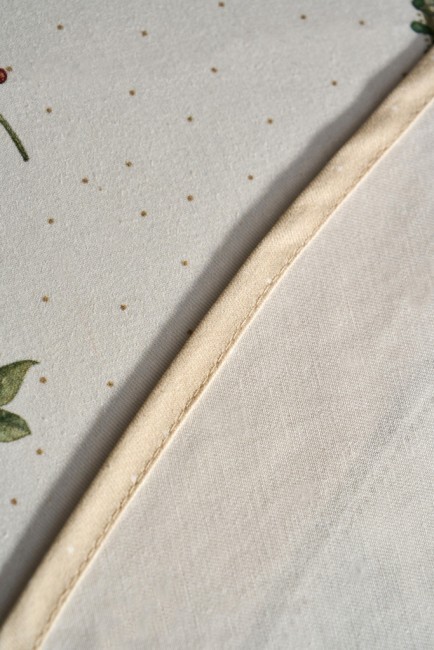 Скатерть овальная "celebration"140х300см ,бежевый, 100% хлопок,твил, пропитка Lefard (850-734-42)