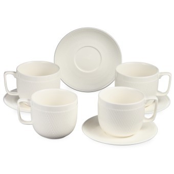 Чайный набор lefard "free line" на 4 пер. 8 пр. 300 мл Lefard (171-347)