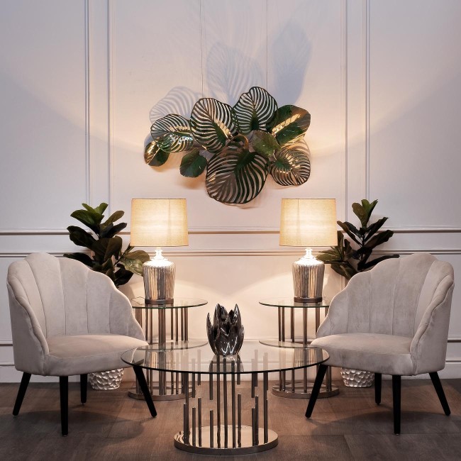 Настенный декор Листья тропические 101,6*73,7*12,7см (TT-00001396)