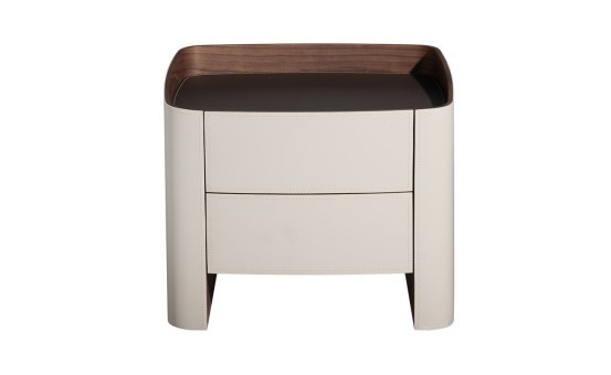 Тумбочка с 2 ящиками светлая 56*46*49см (TT-00015651)