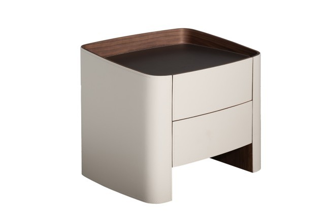 Тумбочка с 2 ящиками светлая 56*46*49см (TT-00015651)