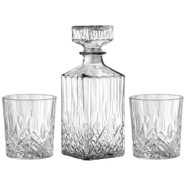 Набор для виски на деревянной подставка 3 пр. 900мл/240мл Lefard (172-141)