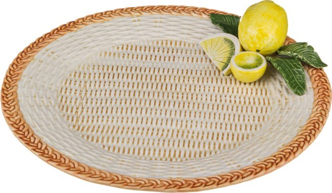 Блюдо "лимоны" диаметр=32 см.высота=6 см. Annaluma (628-016)