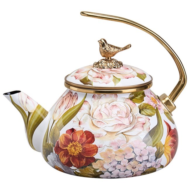 Чайник lefard эмалированный серия фландрия, 2,2л Lefard (950-772) Чайник lefard эмалированный серия фландрия, 2,2л Lefard (950-772)