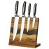 Набор ножей agness на деревянной подставке с магнитным держателем, 5 предметов Agness (911-788)