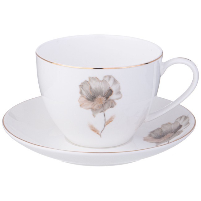 Чайный набор lefard "inspiration" золотой цветок на 6 пер. 12 пр. 260 мл Lefard (422-124) Чайный набор lefard "inspiration" золотой цветок на 6 пер. 12 пр. 260 мл Lefard (422-124)