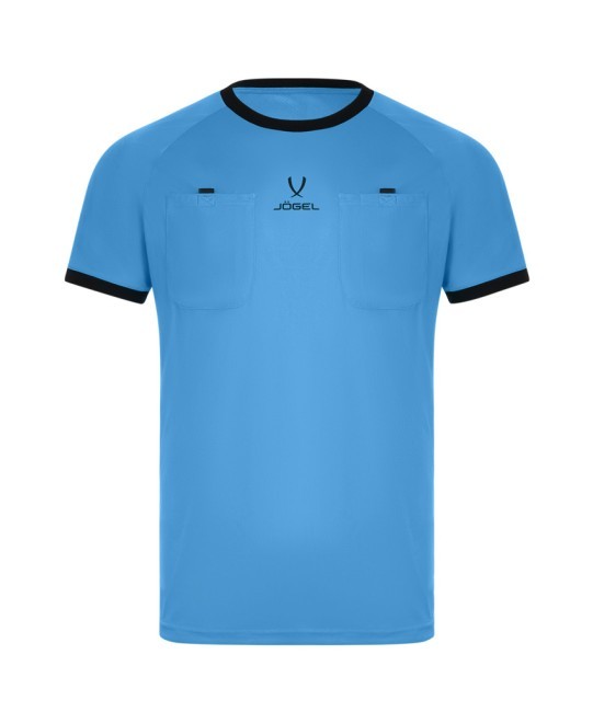 Футболка судейская JOGEL Referee tee, голубой (1590728)