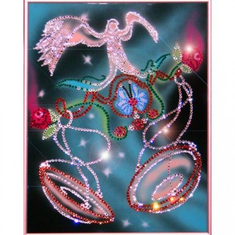Картина Весы с кристаллами Swarovski (2200)