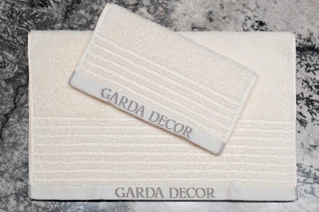 Полотенце Стелла кремовое 50*90 (TT-00012111)