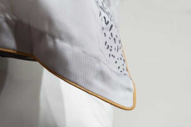 Комплект наволочек Нувола принт тенсель серый 70*70 (2шт) (TT-00011344) Комплект наволочек Нувола принт тенсель серый 70*70 (2шт) (TT-00011344)