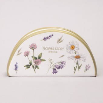 Салфетница agness "flower story" 13,5*4*7 см Agness (358-2176)