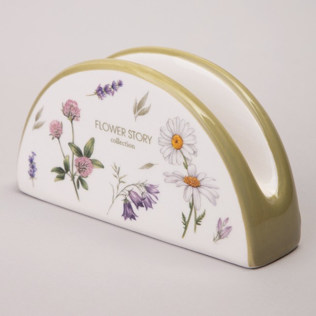 Салфетница agness "flower story" 13,5*4*7 см Agness (358-2176)