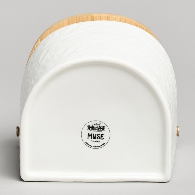 Банка для соли с дер.крышкой lefard "muse" 11,5*11*9,5 см 450 мл Lefard (587-238)